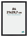 Mura MDF Fotokader 21x29 7cm A4 Zwart Mat Voorzijde Maat | Yourdecoration.be
