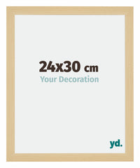 Mura MDF Fotokader 24x30cm Ahorn Decor Voorzijde Maat | Yourdecoration.be