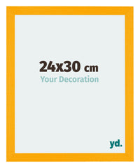 Mura MDF Fotokader 24x30cm Geel Voorzijde Maat | Yourdecoration.be