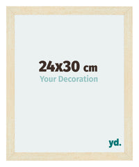 Mura MDF Fotokader 24x30cm Zand Geveegd Voorzijde Maat | Yourdecoration.be