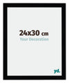Mura MDF Fotokader 24x30cm Zwart Hoogglans Voorzijde Maat | Yourdecoration.be