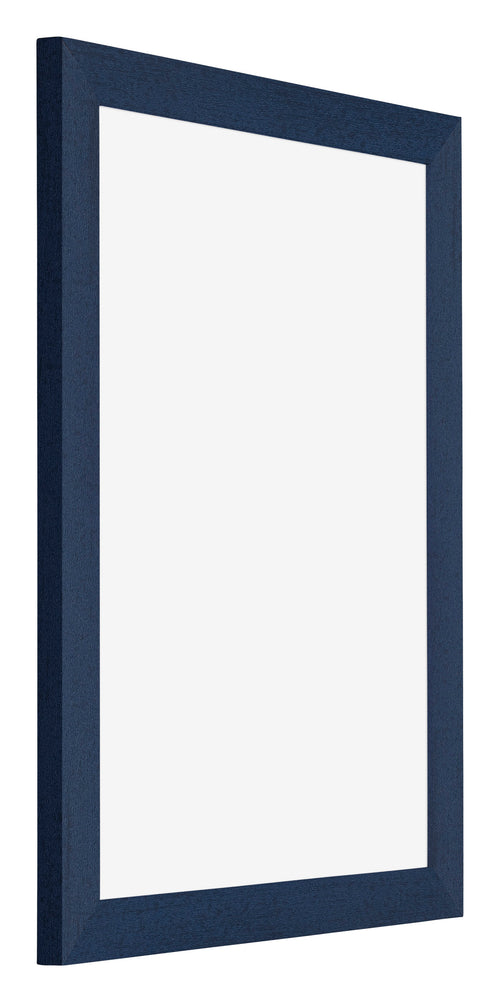 Mura MDF Fotokader 24x32cm Donkerblauw Geveegd Voorzijde Schuin | Yourdecoration.be