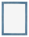 Mura MDF Fotokader 24x32cm Helder Blauw Geveegd Voorzijde | Yourdecoration.be