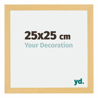 Mura MDF Fotokader 25x25cm Beuken Decor Voorzijde Maat | Yourdecoration.be