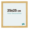 Mura MDF Fotokader 25x25cm Grenen Decor Voorzijde Maat | Yourdecoration.be