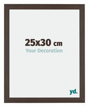 Mura MDF Fotokader 25x30cm Eiken Donker Voorzijde Maat | Yourdecoration.be