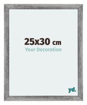 Mura MDF Fotokader 25x30cm Grijs Geveegd Voorzijde Maat | Yourdecoration.be