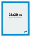 Mura MDF Fotokader 25x30cm Helder Blauw Voorzijde Maat | Yourdecoration.be
