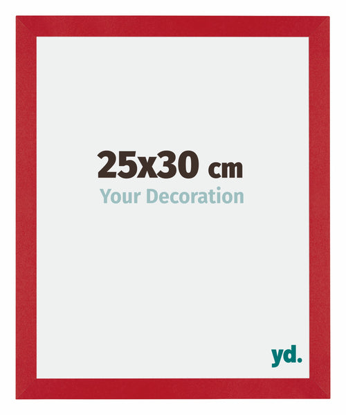 Mura MDF Fotokader 25x30cm Rood Voorzijde Maat | Yourdecoration.be