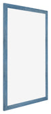 Mura MDF Fotokader 25x35cm Helder Blauw Geveegd Voorzijde Schuin | Yourdecoration.be