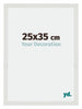 Mura MDF Fotokader 25x35cm Wit Mat Voorzijde Maat | Yourdecoration.be