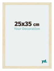 Mura MDF Fotokader 25x35cm Zand Geveegd Voorzijde Maat | Yourdecoration.be