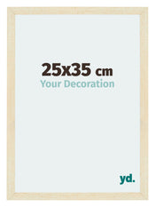 Mura MDF Fotokader 25x35cm Zand Geveegd Voorzijde Maat | Yourdecoration.be