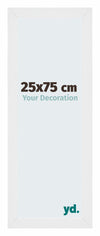 Mura MDF Fotokader 25x75cm Wit Hoogglans Voorzijde Maat | Yourdecoration.be