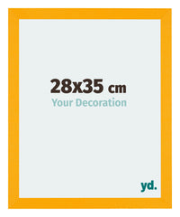 Mura MDF Fotokader 28x35cm Geel Voorzijde Maat | Yourdecoration.be