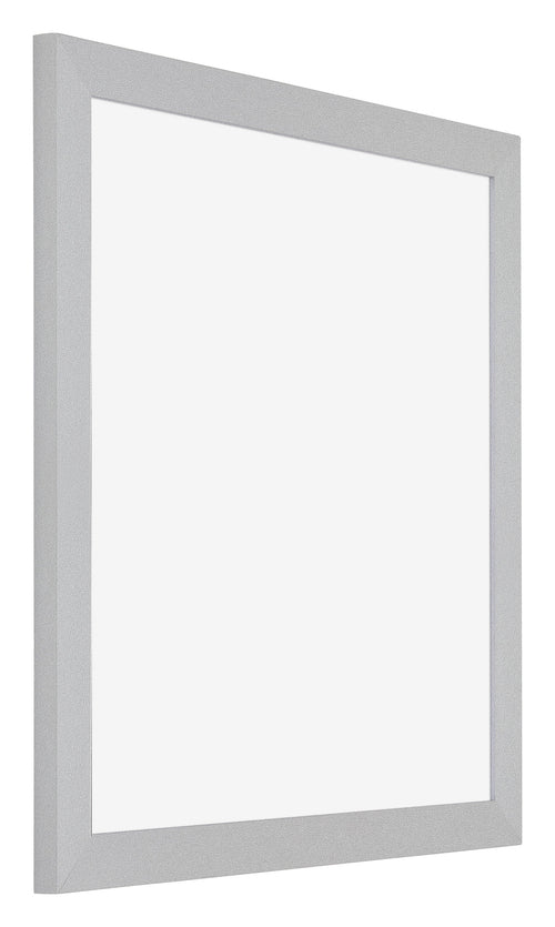 Mura MDF Fotokader 30x30cm Zilver Mat Voorzijde Schuin | Yourdecoration.be