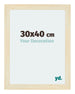 Mura MDF Fotokader 30x40cm Zand Geveegd Voorzijde Maat | Yourdecoration.be