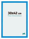 Mura MDF Fotokader 30x42cm Helder Blauw Voorzijde Maat | Yourdecoration.be