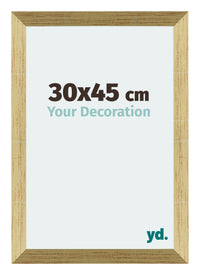 Mura MDF Fotokader 30x45cm Goud Glanzend Voorzijde Maat | Yourdecoration.be