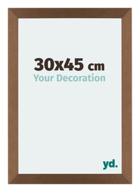Mura MDF Fotokader 30x45cm Koper Decor Voorzijde Maat | Yourdecoration.be