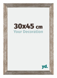 Mura MDF Fotokader 30x45cm Metaal Vintage Voorzijde Maat | Yourdecoration.be