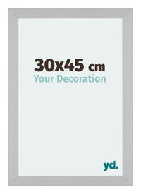 Mura MDF Fotokader 30x45cm Zilver Mat Voorzijde Maat | Yourdecoration.be