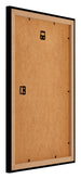 Mura MDF Fotokader 30x45cm Zwart Hoogglans Achterzijde Schuin | Yourdecoration.be