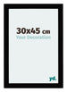 Mura MDF Fotokader 30x45cm Zwart Hoogglans Voorzijde Maat | Yourdecoration.be