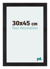 Mura MDF Fotokader 30x45cm Zwart Houtnerf Voorzijde Maat | Yourdecoration.be