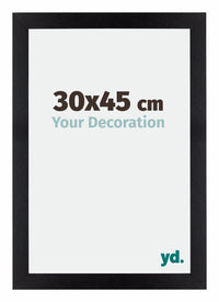 Mura MDF Fotokader 30x45cm Zwart Mat Voorzijde Maat | Yourdecoration.be