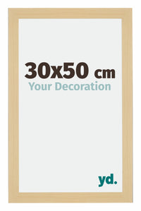 Mura MDF Fotokader 30x50cm Beuken Decor Voorzijde Maat | Yourdecoration.be