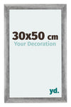 Mura MDF Fotokader 30x50cm Grijs Geveegd Voorzijde Maat | Yourdecoration.be