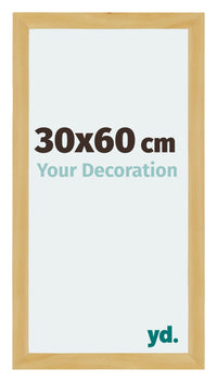 Mura MDF Fotokader 30x60cm Grenen Decor Voorzijde Maat | Yourdecoration.be