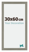 Mura MDF Fotokader 30x60cm Grijs Voorzijde Maat | Yourdecoration.be