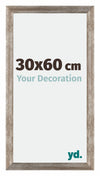 Mura MDF Fotokader 30x60cm Metaal Vintage Voorzijde Maat | Yourdecoration.be
