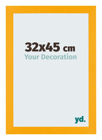 Mura MDF Fotokader 32x45cm Geel Voorzijde Maat | Yourdecoration.be