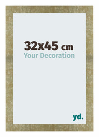 Mura MDF Fotokader 32x45cm Goud Antiek Voorzijde Maat | Yourdecoration.be