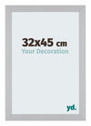 Mura MDF Fotokader 32x45cm Mat Zilver Voorzijde Maat | Yourdecoration.be