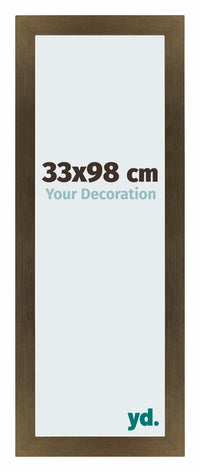 Mura MDF Fotokader 33x98cm Brons Decor Voorzijde Maat | Yourdecoration.be