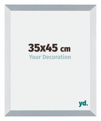 Mura MDF Fotokader 35x45cm Aluminium Geborsteld Voorzijde Maat | Yourdecoration.be
