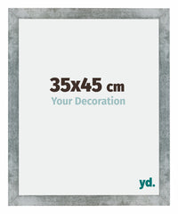 Mura MDF Fotokader 35x45cm IJzer Geveegd Voorzijde Maat | Yourdecoration.be