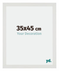 Mura MDF Fotokader 35x45cm Wit Mat Voorzijde Maat | Yourdecoration.be
