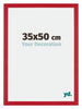 Mura MDF Fotokader 35x50cm Rood Voorzijde Maat | Yourdecoration.be