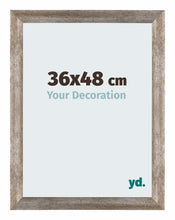 Mura MDF Fotokader 36x48cm Metaal Vintage Voorzijde Maat | Yourdecoration.be