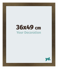 Mura MDF Fotokader 36x49cm Brons Decor Voorzijde Maat | Yourdecoration.be