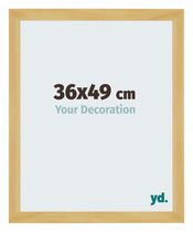 Mura MDF Fotokader 36x49cm Grenen Decor Voorzijde Maat | Yourdecoration.be