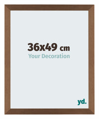 Mura MDF Fotokader 36x49cm Koper Decor Voorzijde Maat | Yourdecoration.be