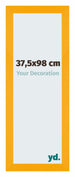 Mura MDF Fotokader 37 5x98cm Geel Voorzijde Maat | Yourdecoration.be