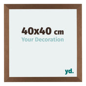 Mura MDF Fotokader 40x40cm Koper Decor Voorzijde Maat | Yourdecoration.be