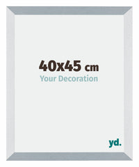 Mura MDF Fotokader 40x45cm Aluminium Geborsteld Voorzijde Maat | Yourdecoration.be